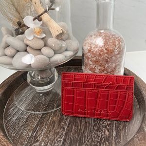 Red Card Case Wallet